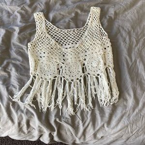 Cute Knitted Crop Top
